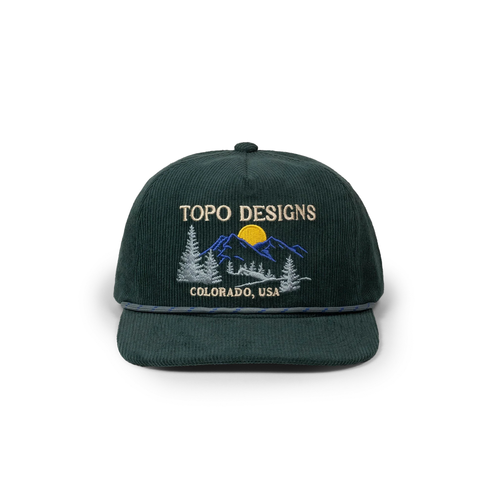 Corduroy Trucker Hat - Pine Ridge